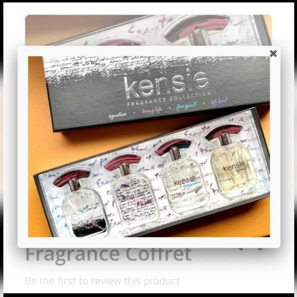 NIB Kensie Perfume 4 Piece Coffret - 20ml Each - NEW IN BOX - Picture 4 of 4